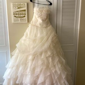 Demetrios Wedding Dress with bustle. Size 12.